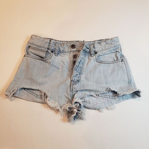 Free People Women's Jeans Shorts Size 27 - Picture 1 of 4